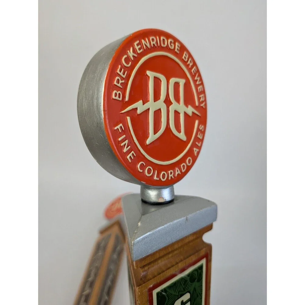 2 Breckenridge Brewery Christmas Ale Tap Handle Vanilla Porter Keg Mancave